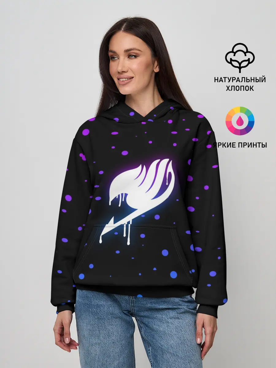 Женское худи / ночной Фейри Тейл