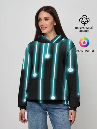 Женское худи / Неон