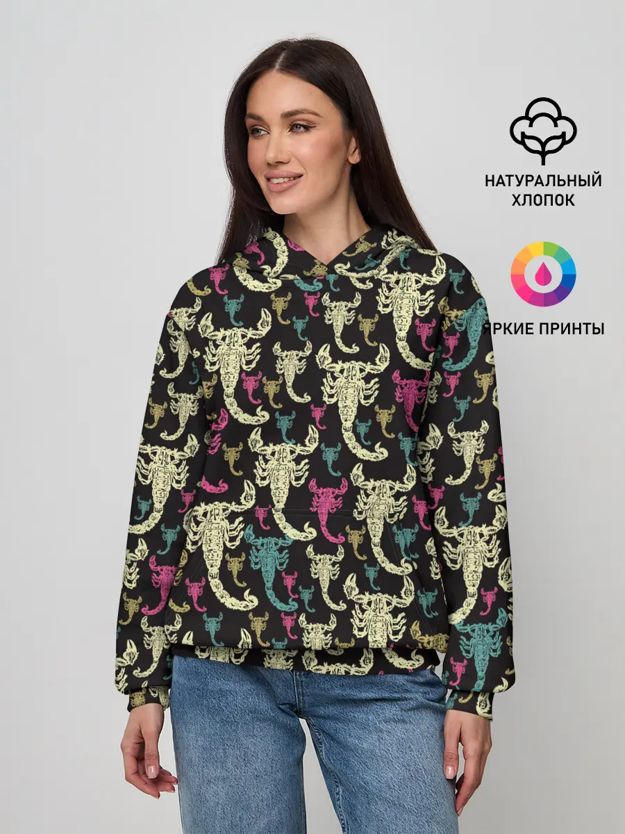 Женское худи / Скорпионы