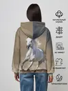 Женское худи / Белый конь