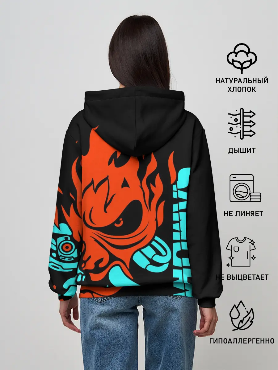 Женское худи / Cyberpunk 2077