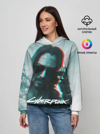 Женское худи / Cyberpunk 2077