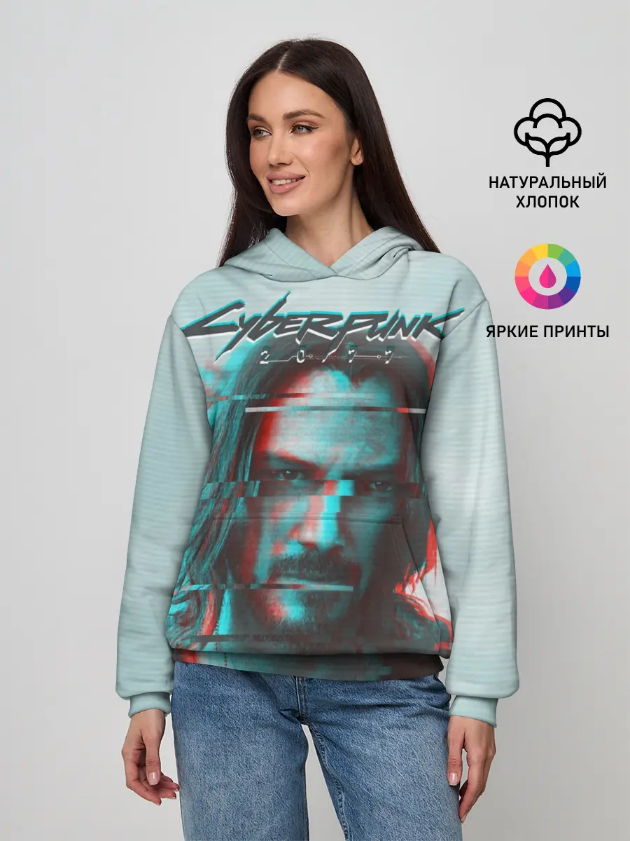 Женское худи / Cyberpunk 2077