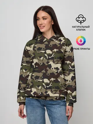 Женское худи / Камуфляж
