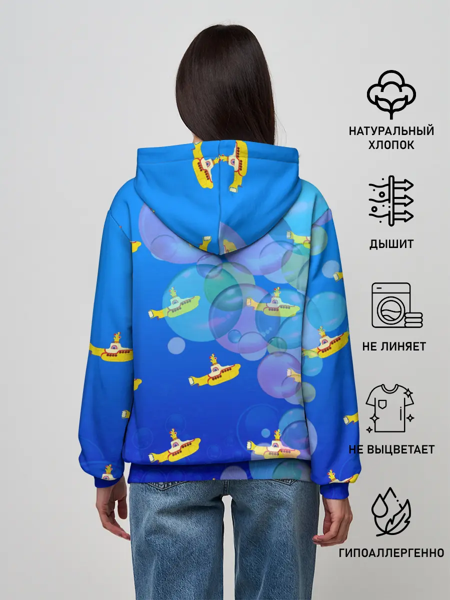 Женское худи / The Beatles