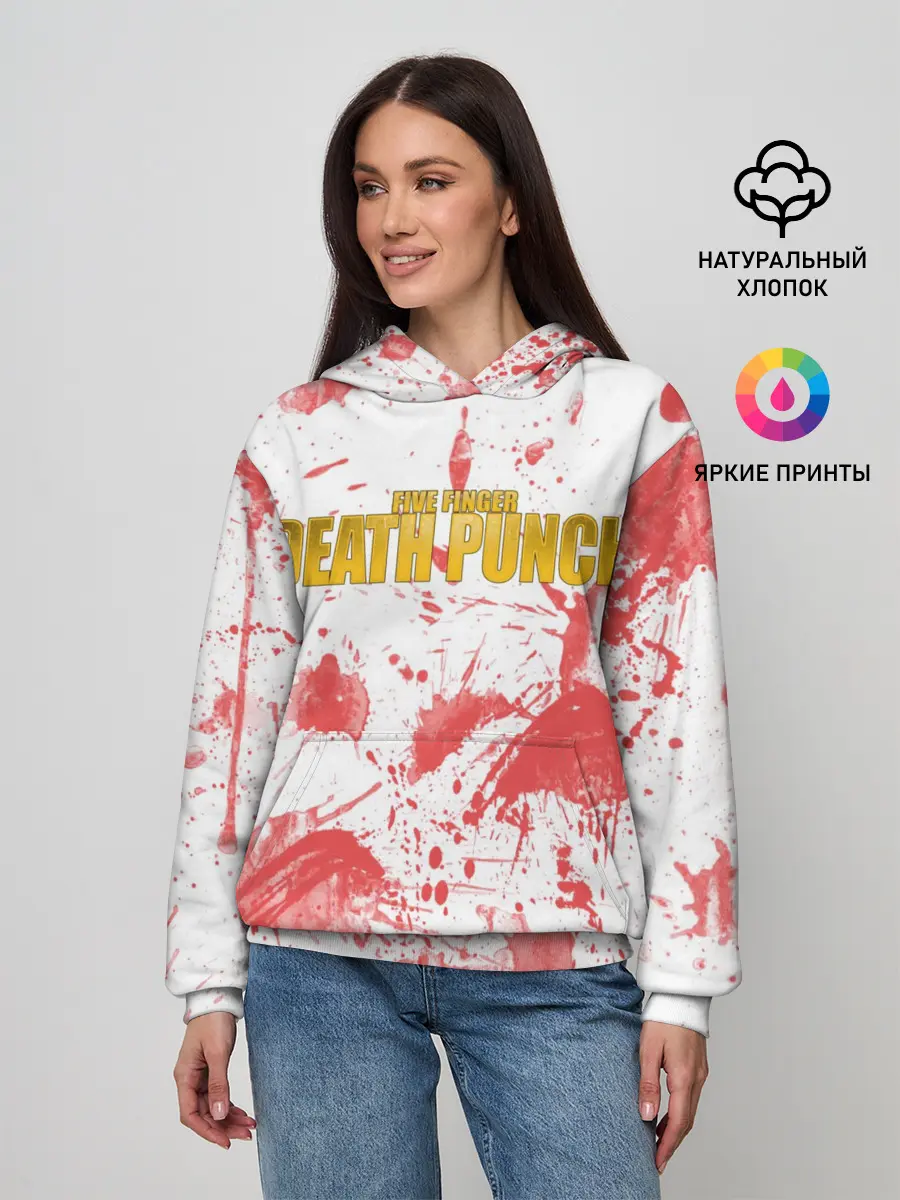 Женское худи / Красня кровь