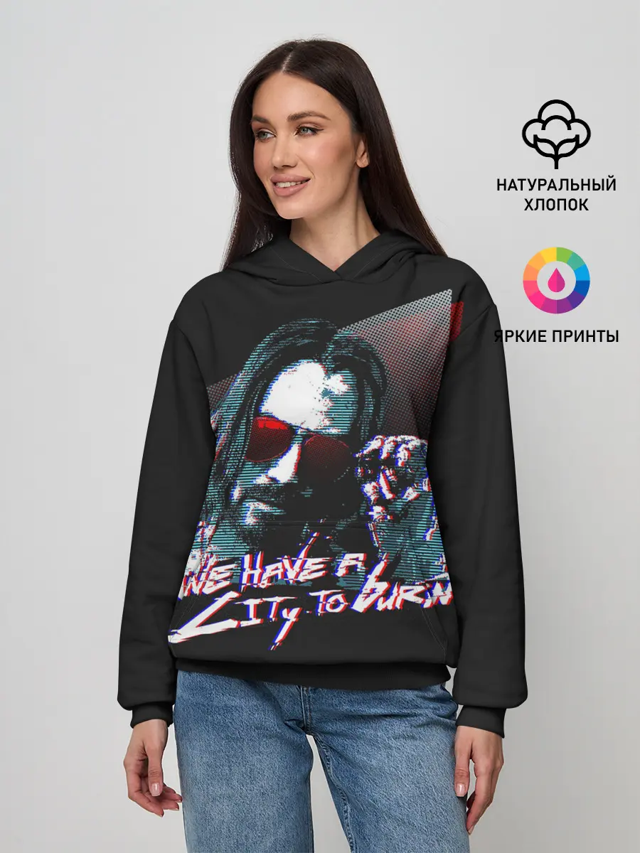 Женское худи / Cyberpunk 2077