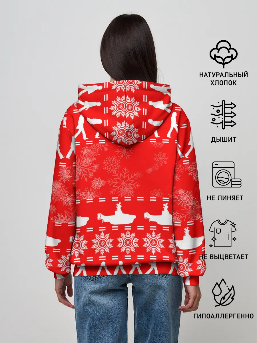 Женское худи / The Beatles