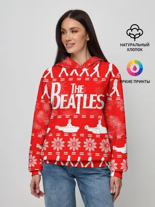 Женское худи / The Beatles