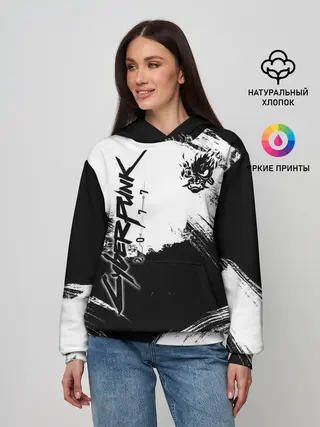 Женское худи / Cyberpunk 2077