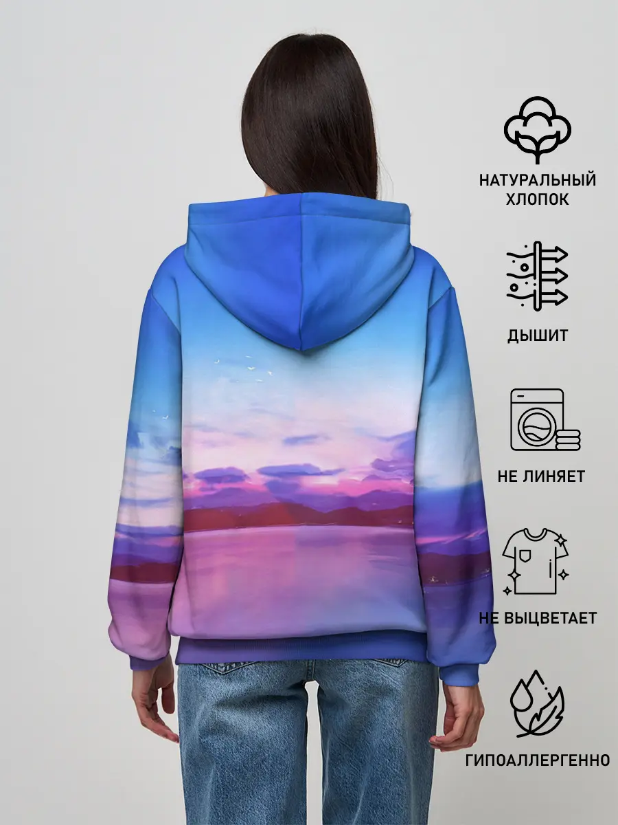 Женское худи / Anime Sunset