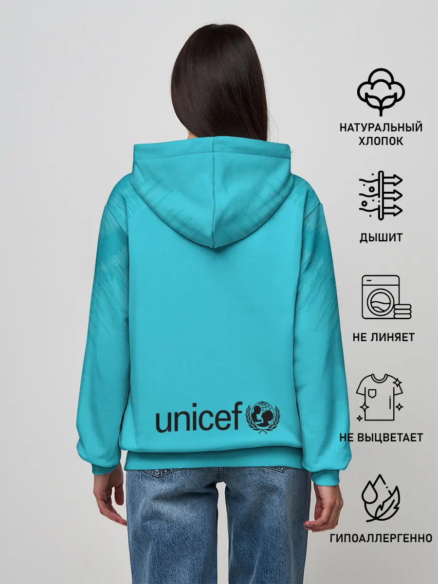 Женское худи / Barcelona Gk 19-20