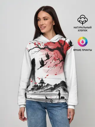Женское худи / ЯПОНСКАЯ МЕЧТА | JAPAN DREAM