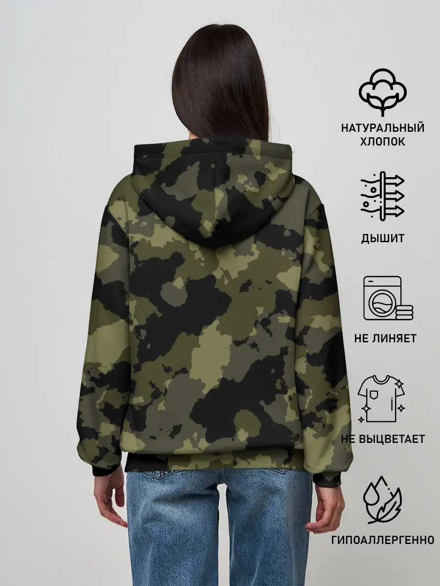 Женское худи / Real men do fishing