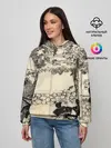 Женское худи / Японская гравюра