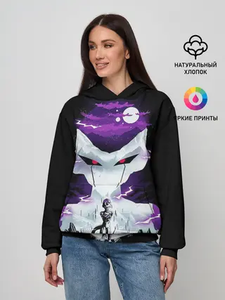 Женское худи / Японский ниндзя