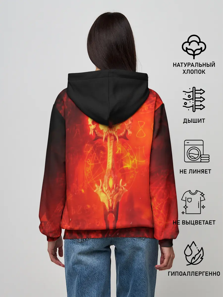 Женское худи / DOOM