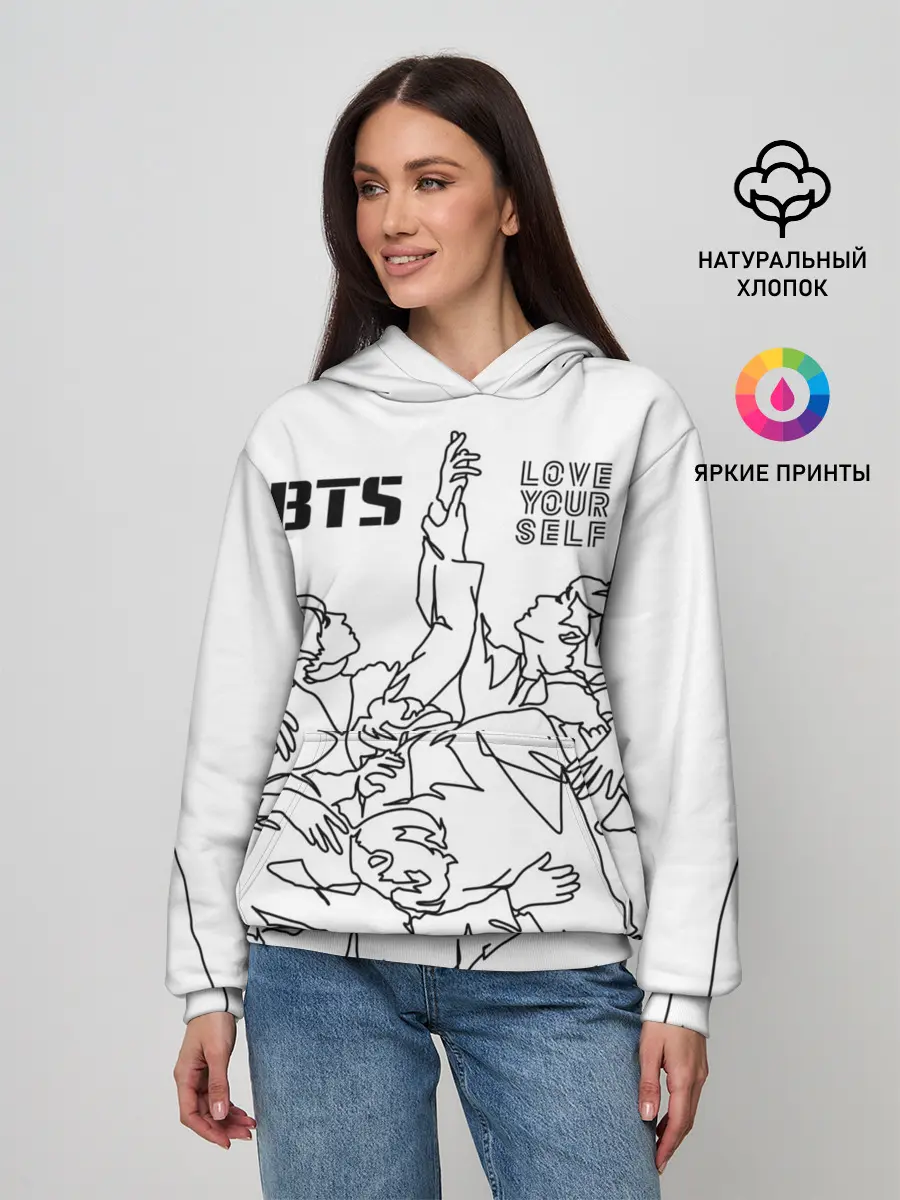 Женское худи / BTS