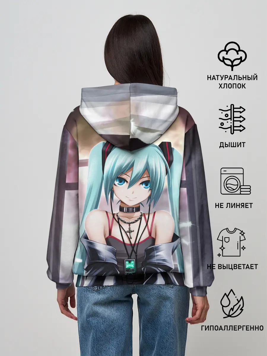 Женское худи / Мику Хацунэ