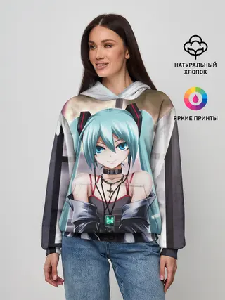 Женское худи / Мику Хацунэ