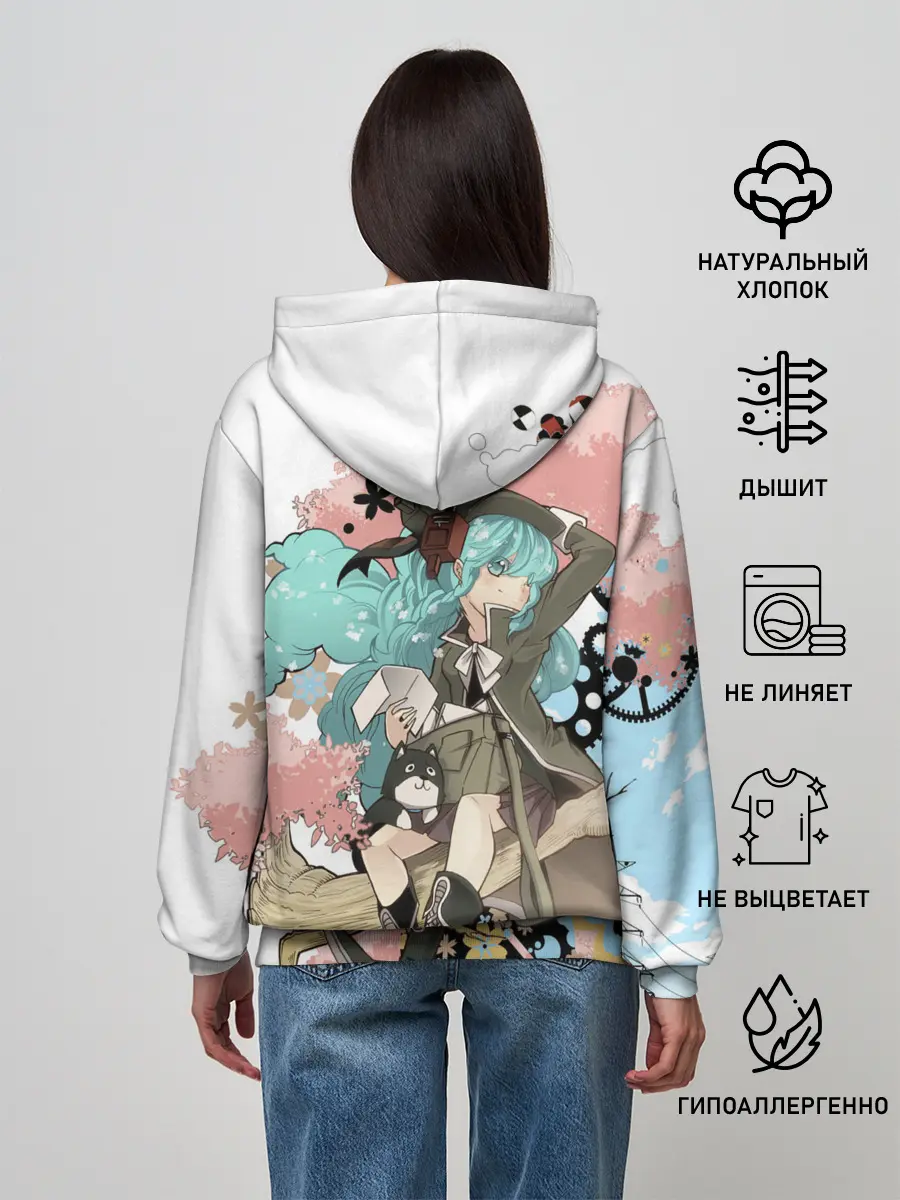 Женское худи / Мику Хацунэ