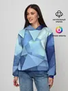 Женское худи / абстракция