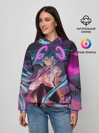 Женское худи / Geisga Hatsune Miku