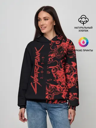 Женское худи / Cyberpunk 2077