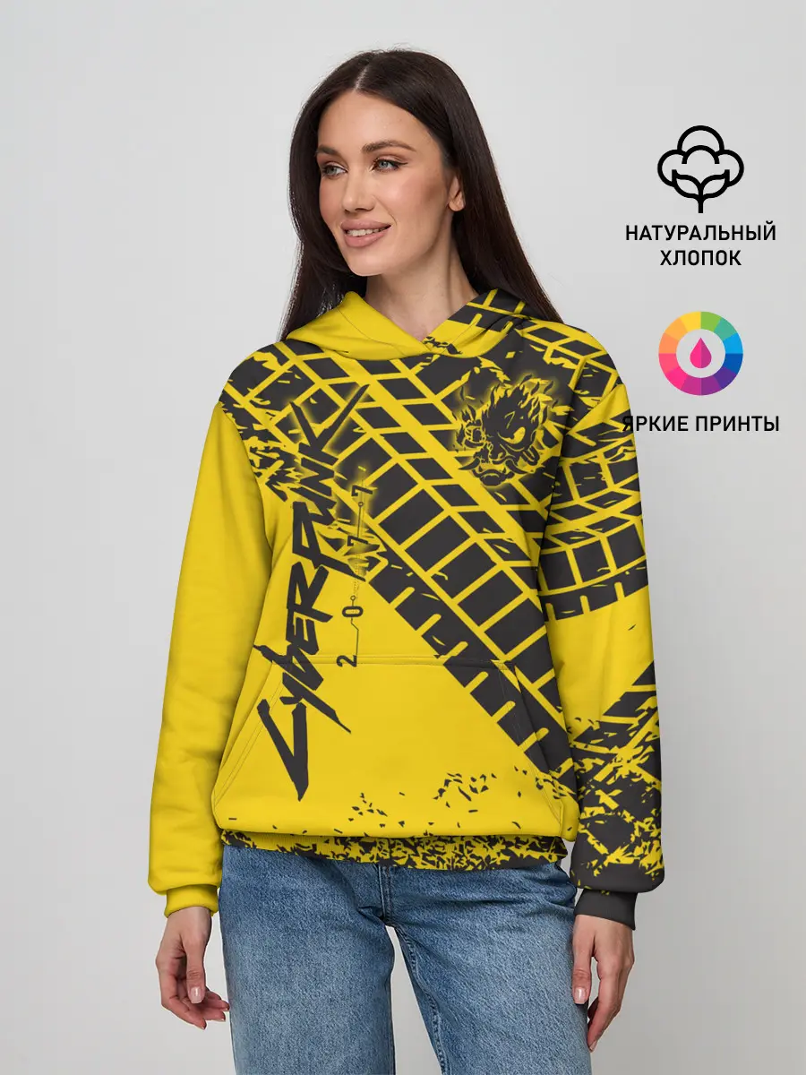 Женское худи / Cyberpunk 2077