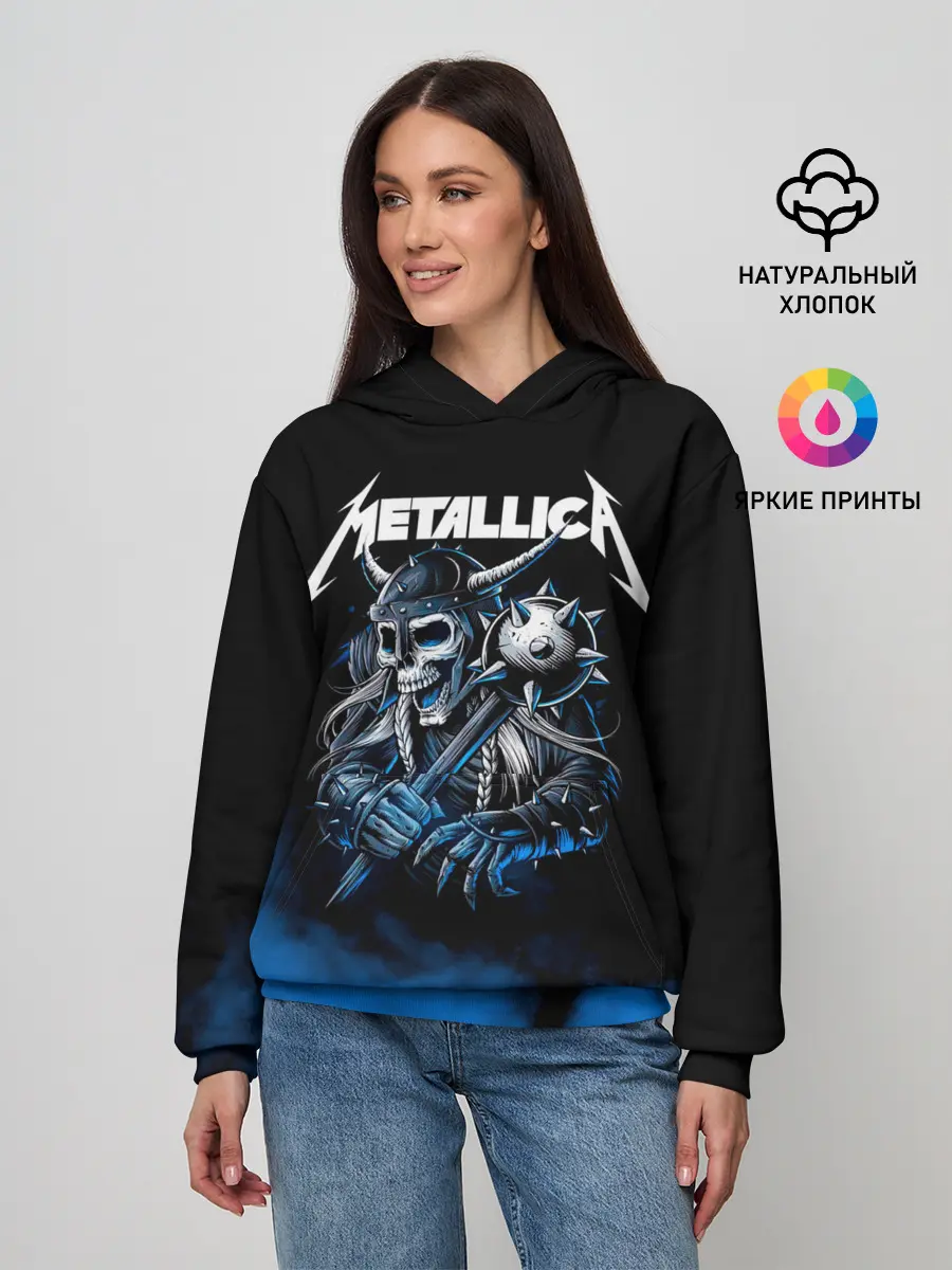Женское худи / Metallica