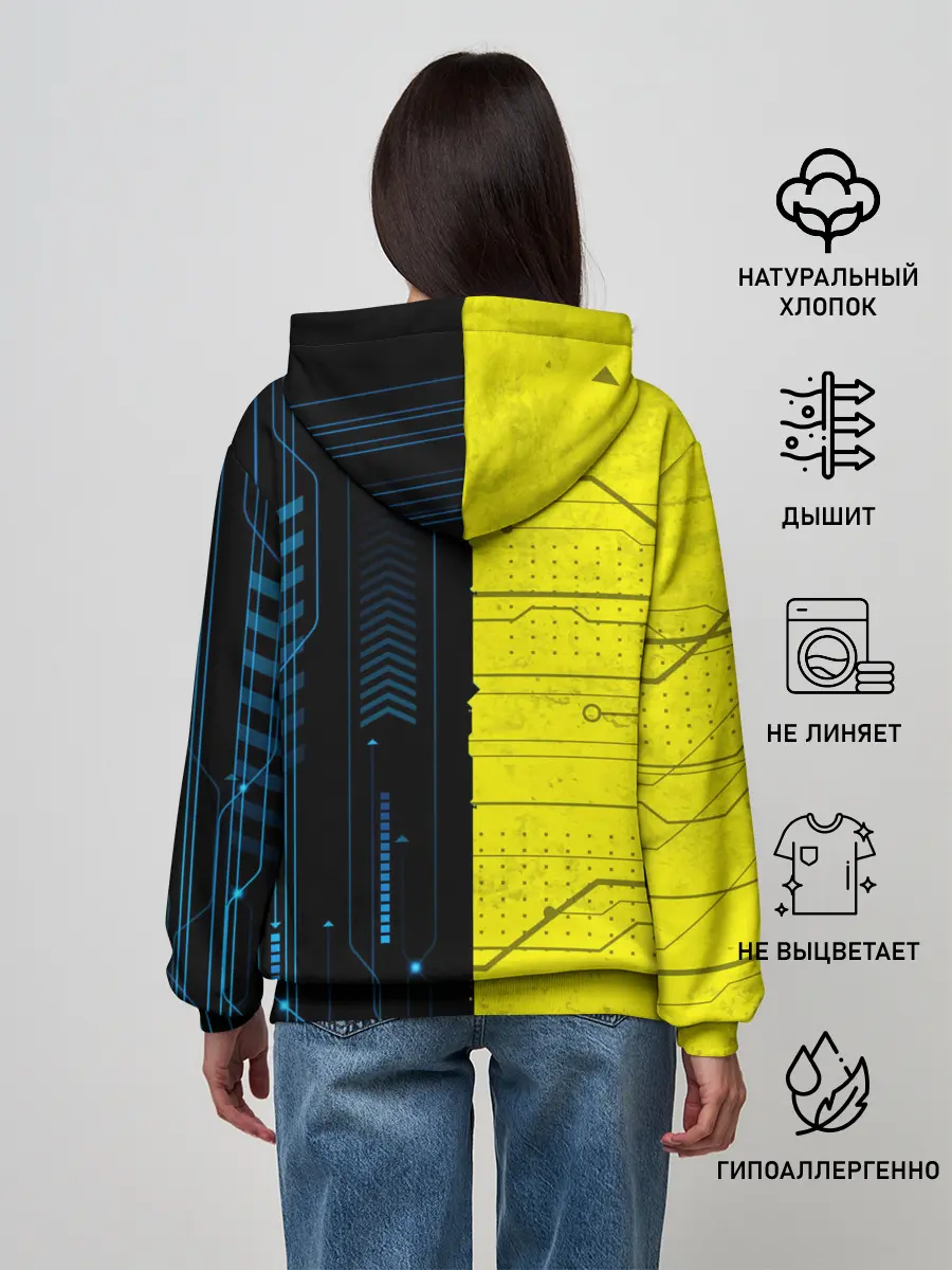 Женское худи / CYBERPUNK 2077