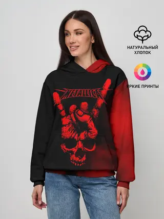 Женское худи / Metallica
