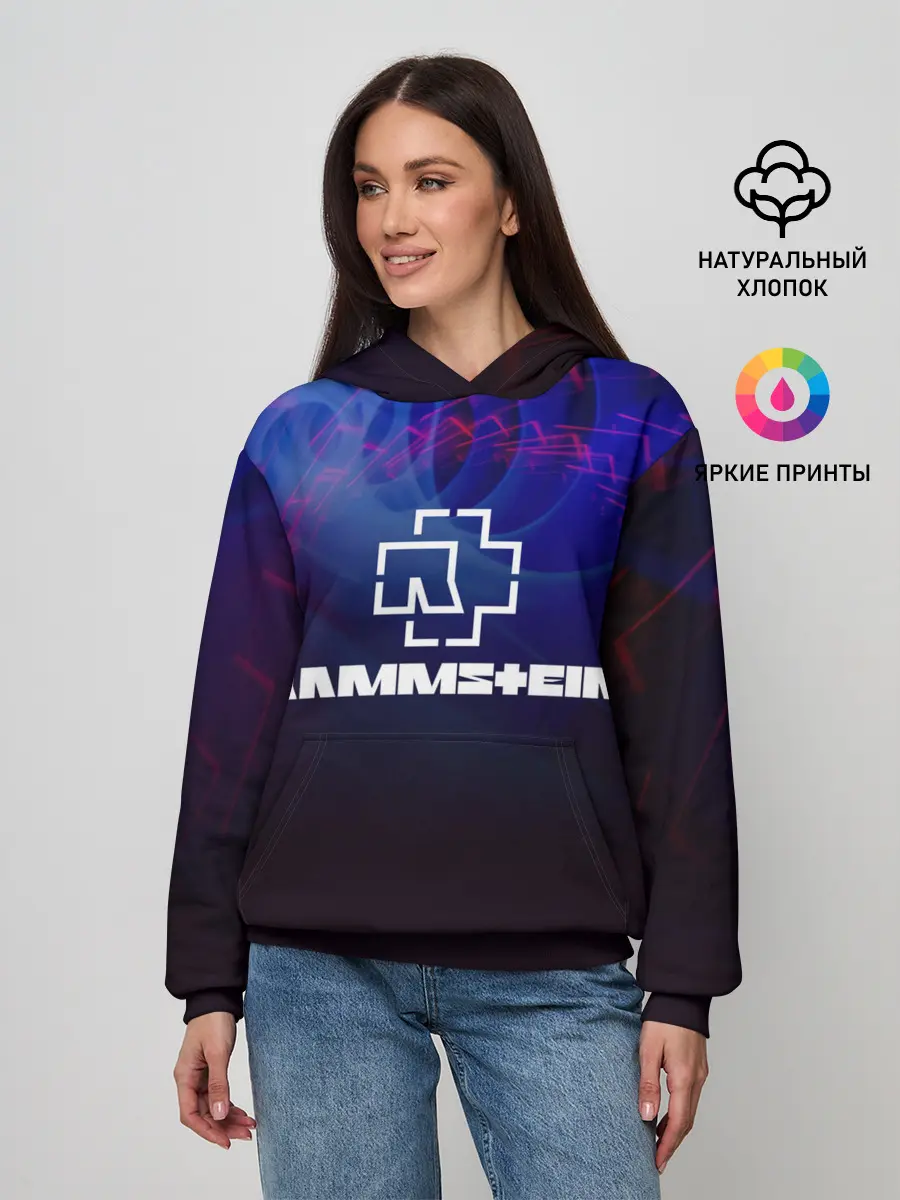 Женское худи / Rammstein.