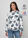 Женское худи / Голуби