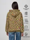 Женское худи / STRANGER THINGS PATTERN