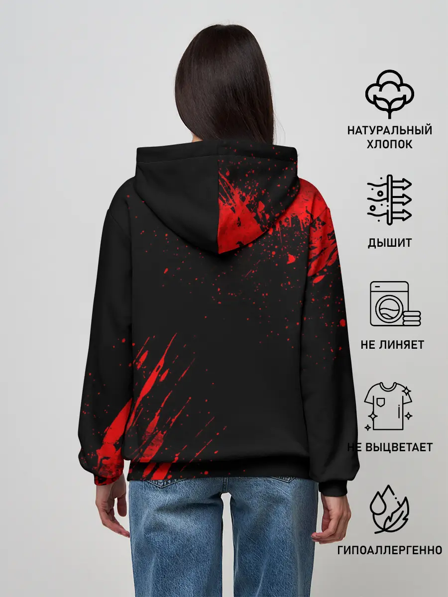 Женское худи / DOOM - Шлем