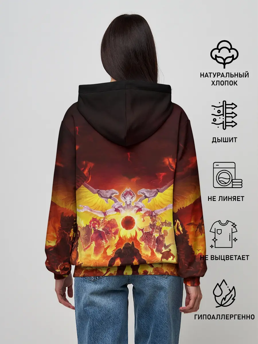 Женское худи / DOOM Eternal