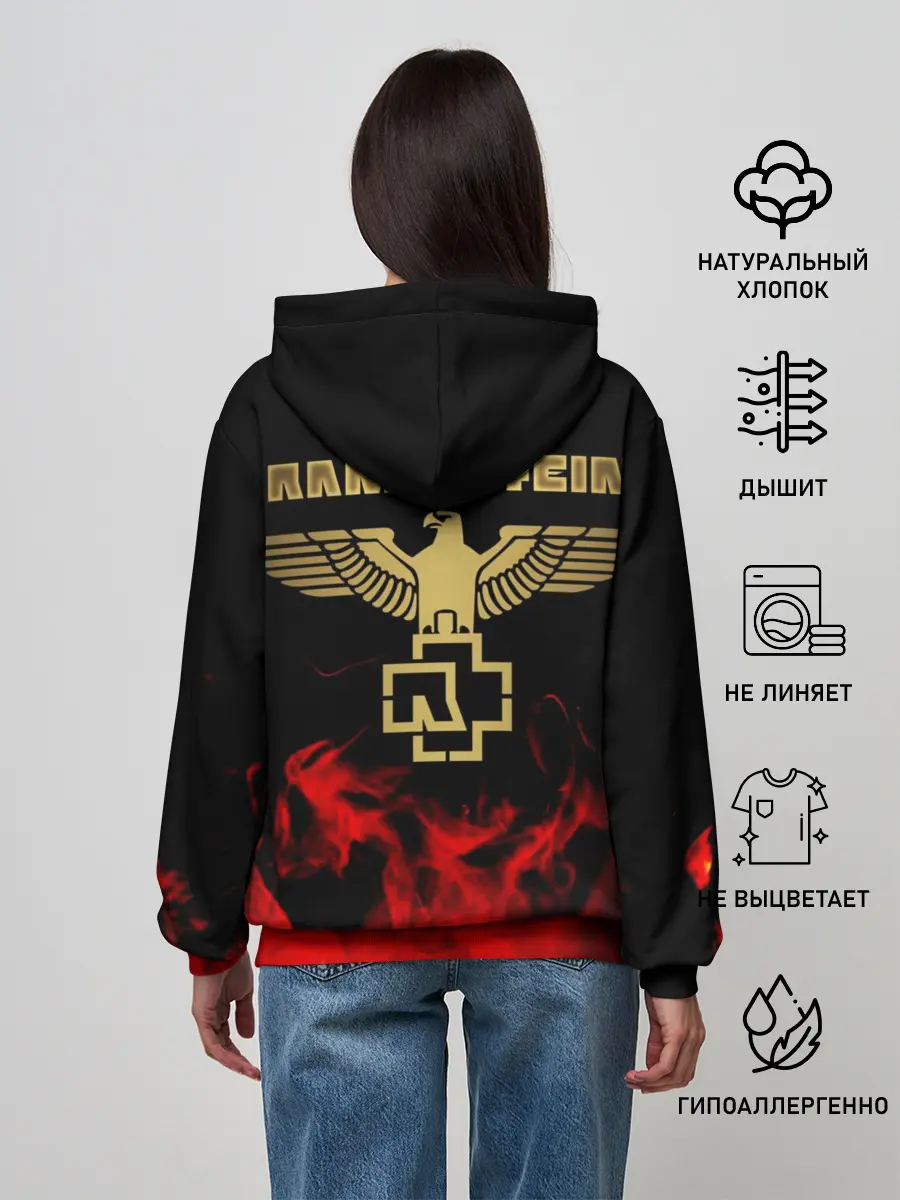 Женское худи / Rammstein