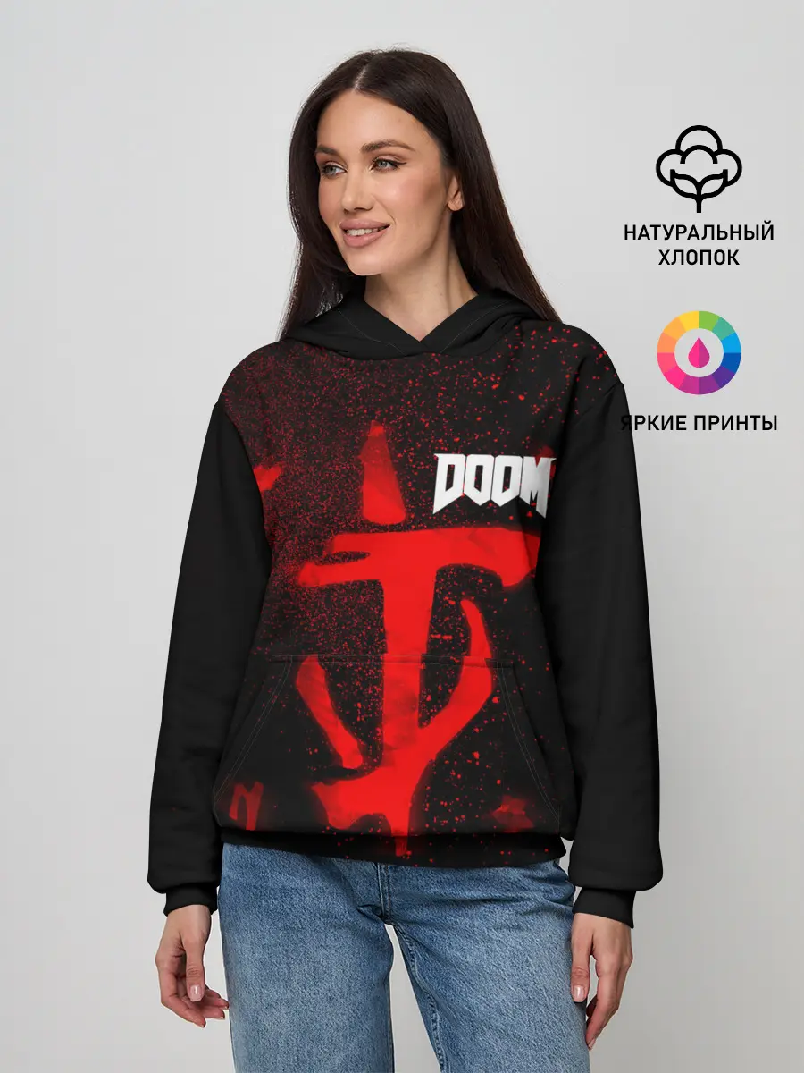 Женское худи / DOOM