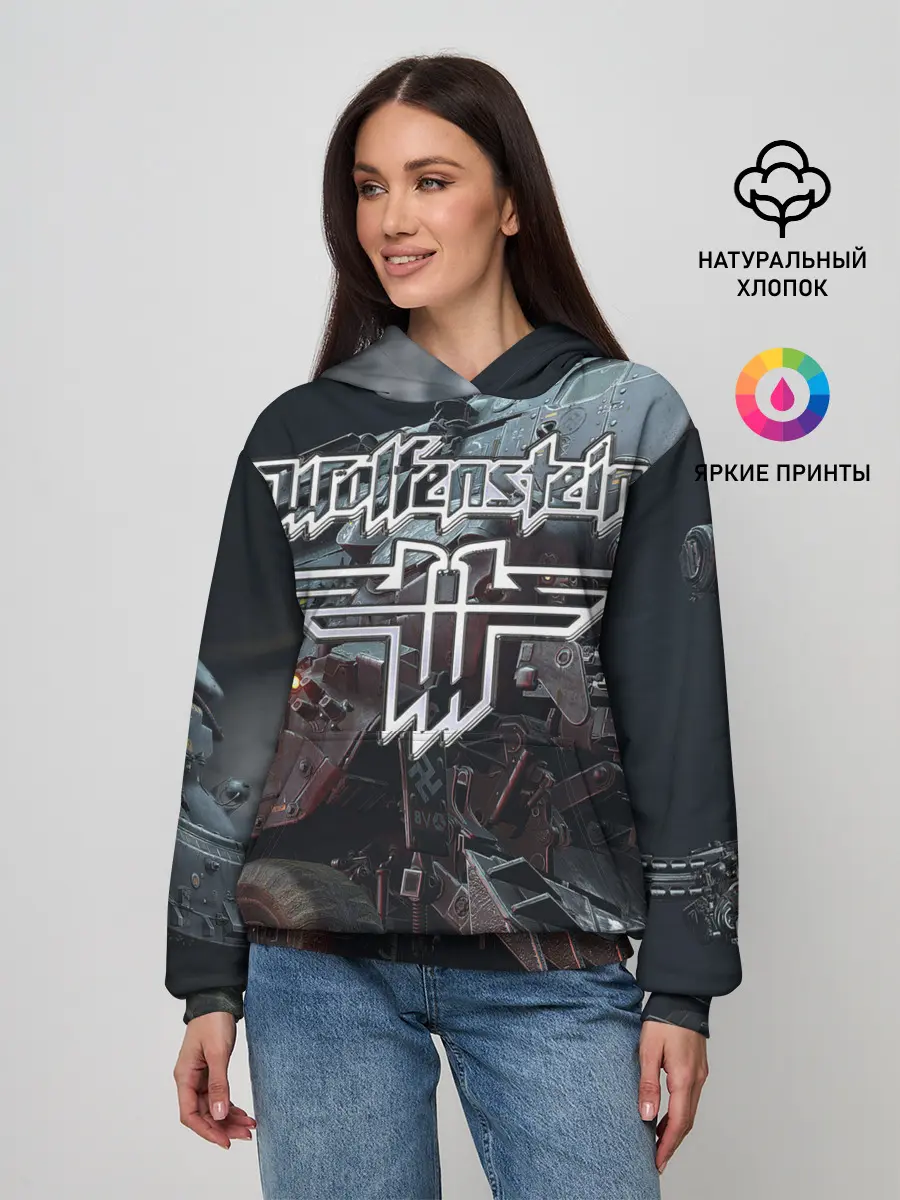 Женское худи / Wolfenstein