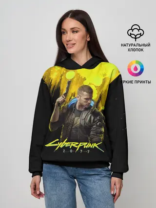Женское худи / CYBERPUNK 2077