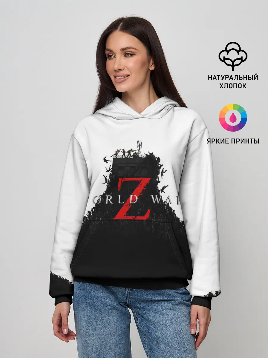 Женское худи / WORLD WAR Z
