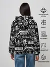 Женское худи / METALLICA LOGOBOMBING