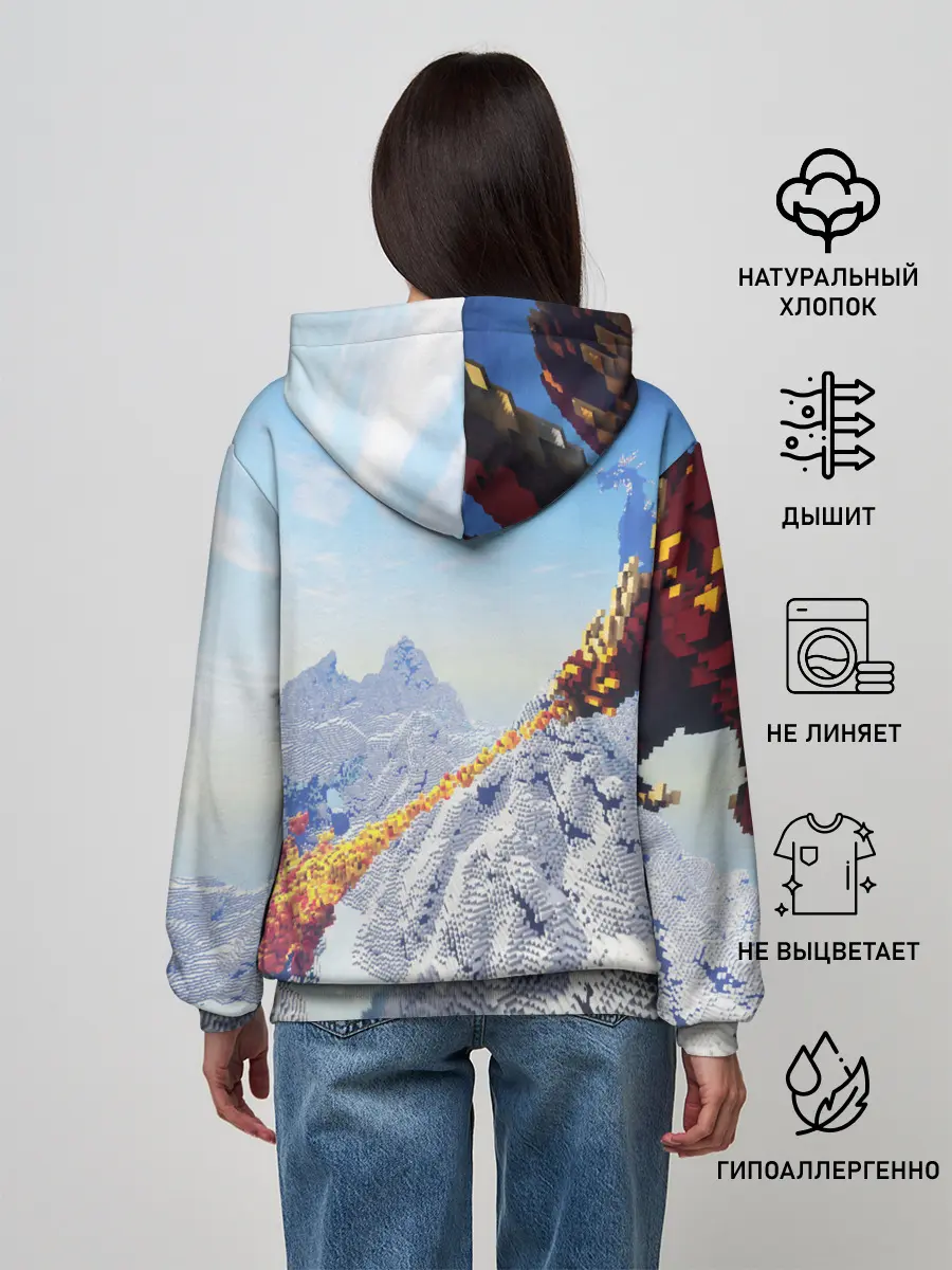 Женское худи / MINECRAFT