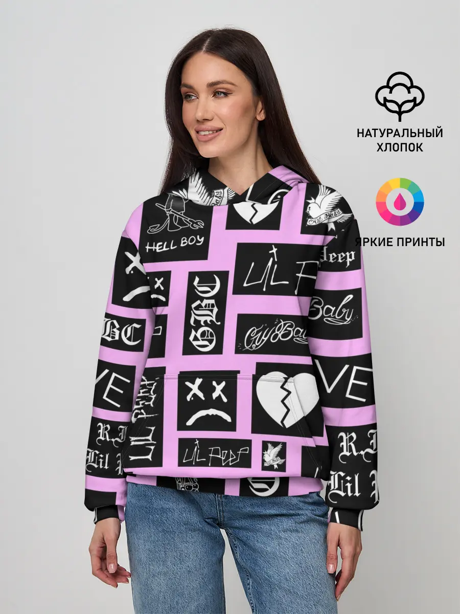 Женское худи / LIL PEEP