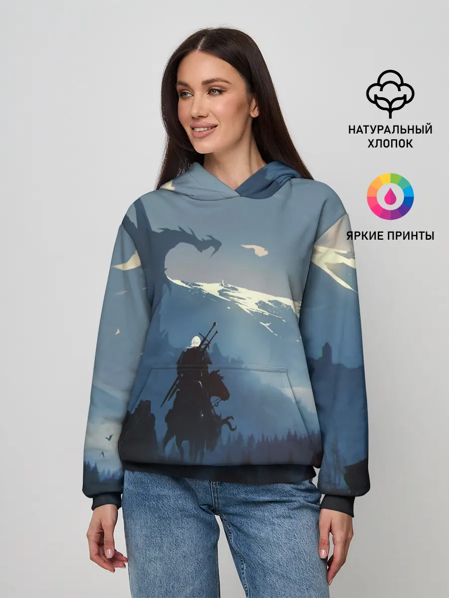 Женское худи / ВЕДЬМАК