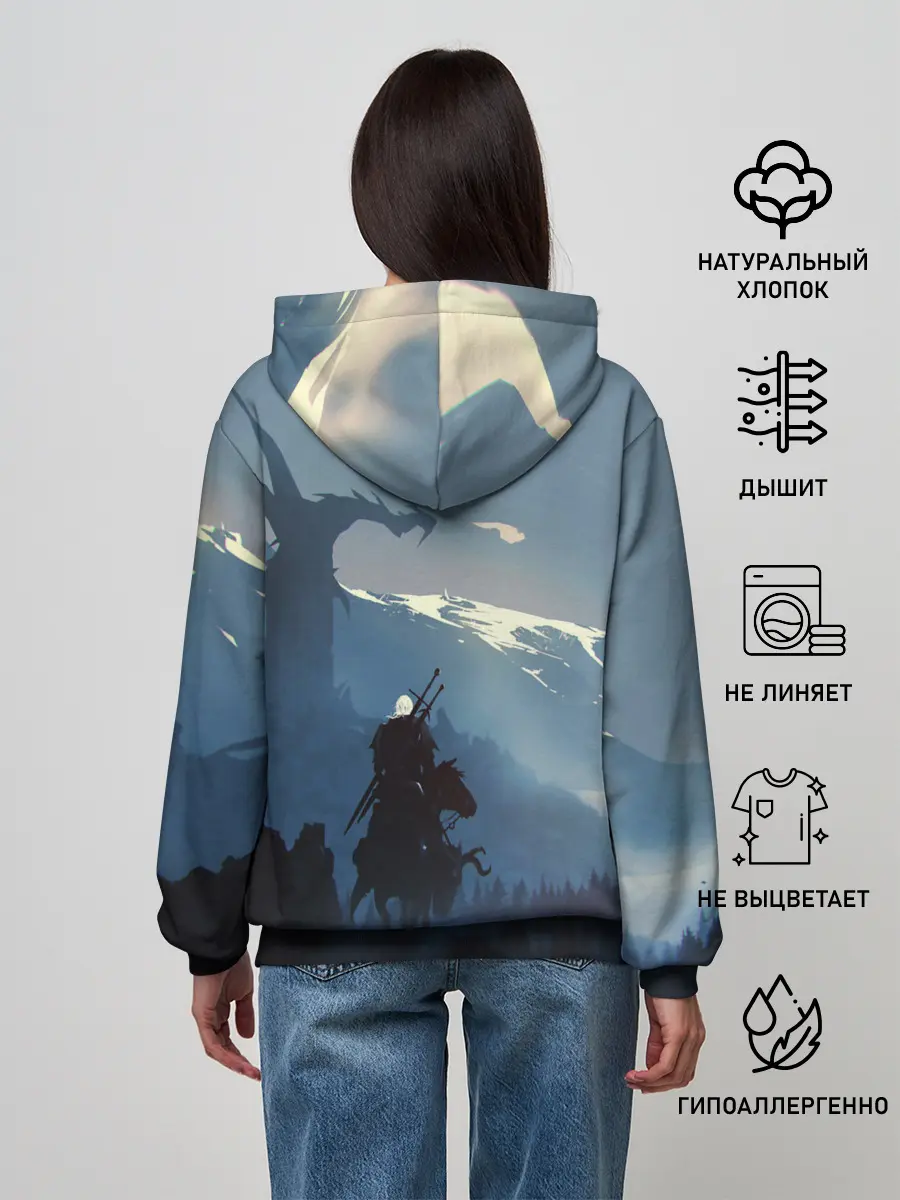 Женское худи / ВЕДЬМАК