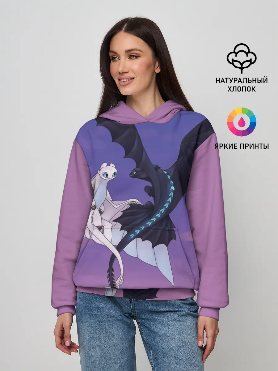 Женское худи / ночная фурия