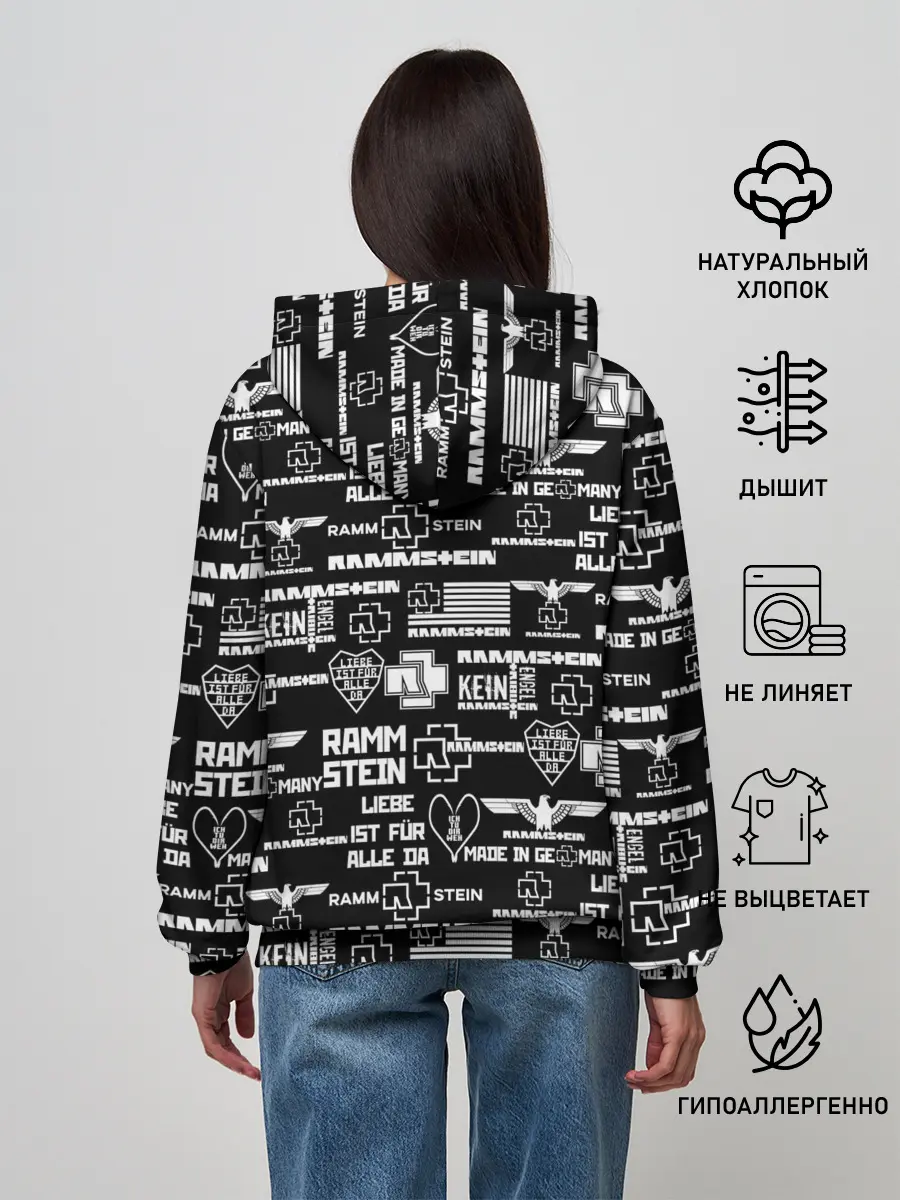 Женское худи / RAMMSTEIN
