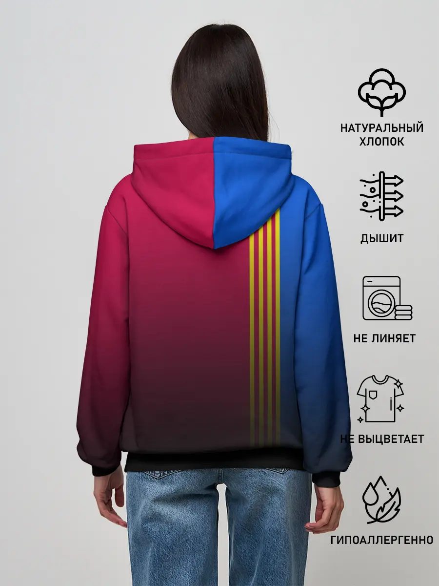 Женское худи / BARCELONA